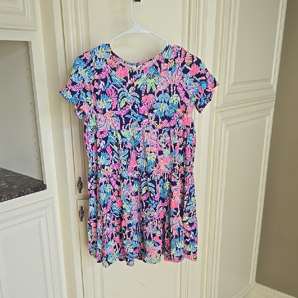 Lilly Pulitzer Kids Dress - Pink and Blue Floral